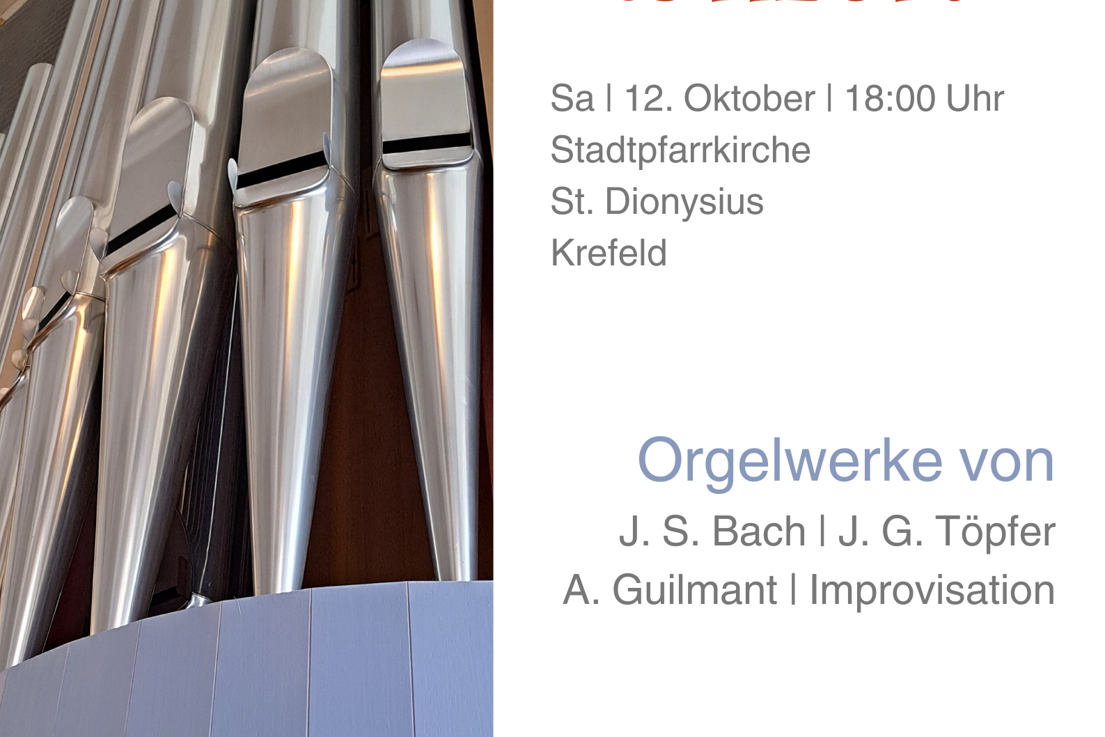 12.10.24 Orgelkonzert