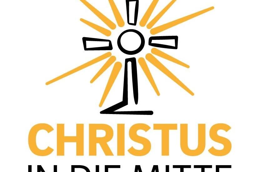 Logo Christus in die Mitte!