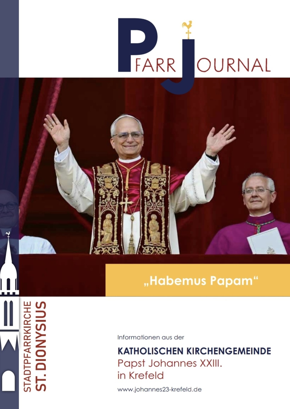 Bild der Titelseite des Pfarrjournals (c) ME